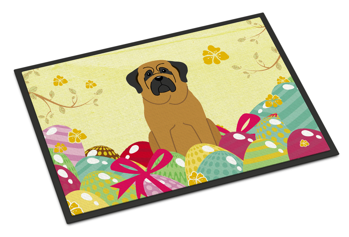 Easter Eggs Mastiff Indoor or Outdoor Mat 18x27 BB6018MAT - the-store.com