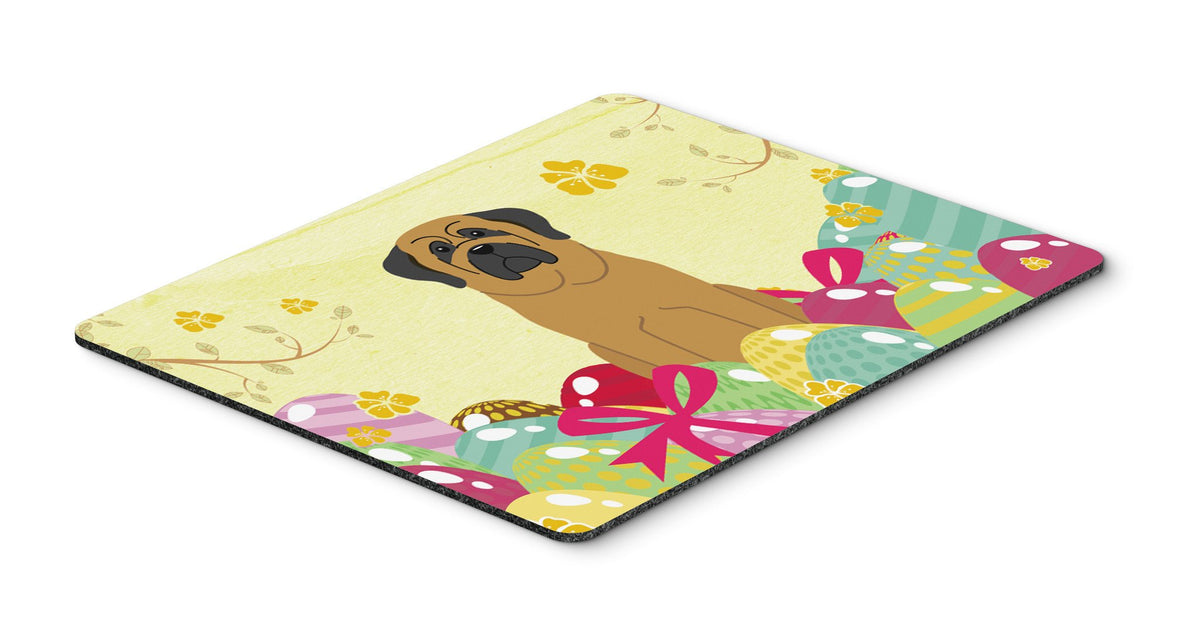 Easter Eggs Mastiff Mouse Pad, Hot Pad or Trivet BB6018MP by Caroline&#39;s Treasures