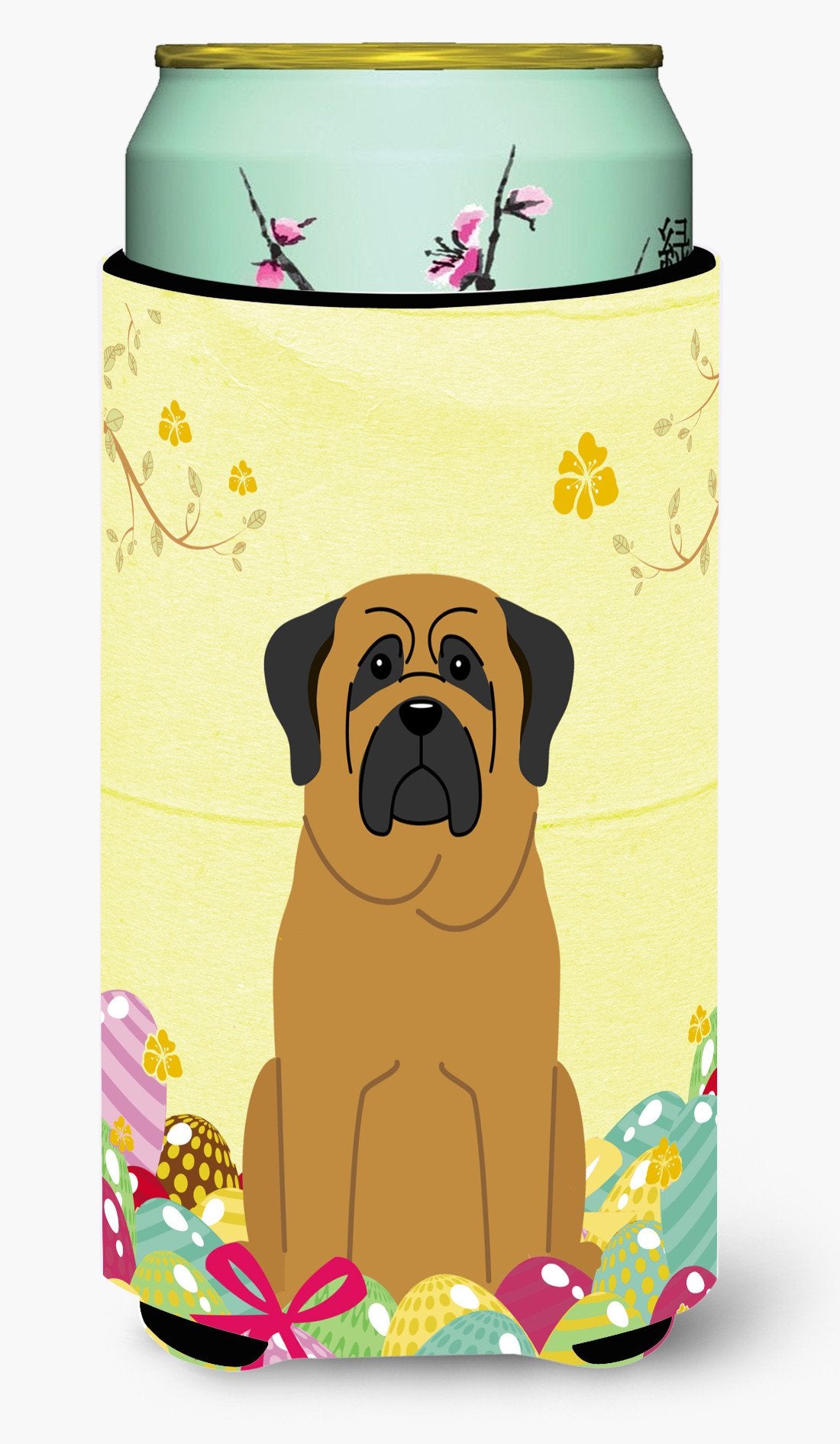 Easter Eggs Mastiff Tall Boy Beverage Insulator Hugger BB6018TBC by Caroline&#39;s Treasures