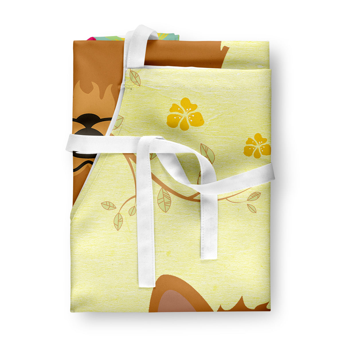 Easter Eggs Norwich Terrier Apron BB6020APRON  the-store.com.