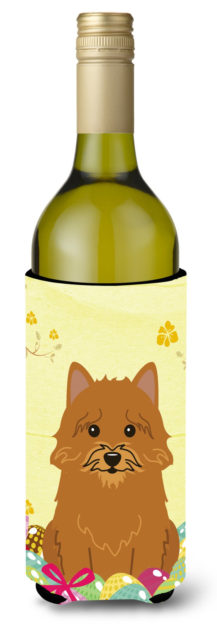 Easter Eggs Norwich Terrier Wine Bottle Beverge Insulator Hugger BB6020LITERK by Caroline's Treasures