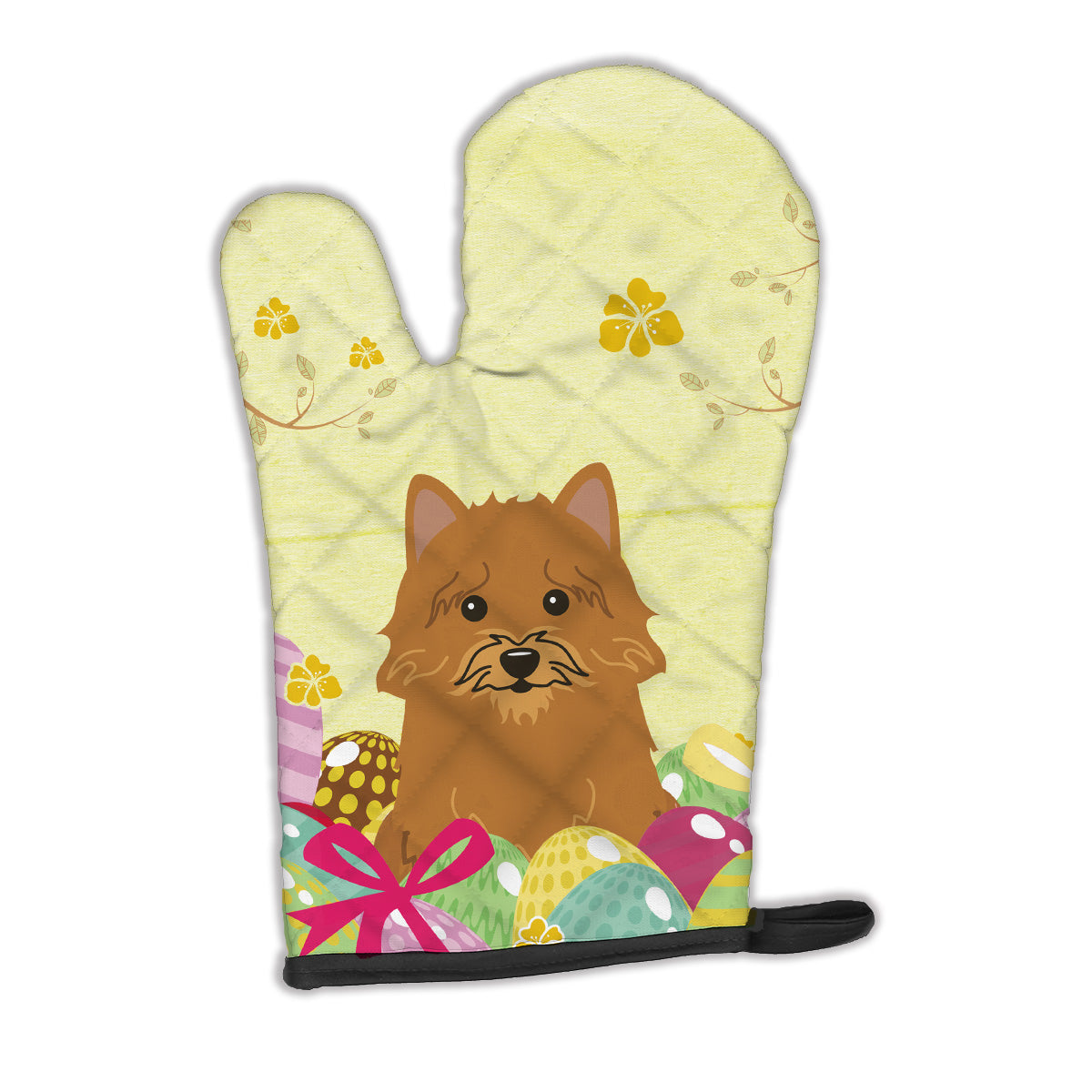 Easter Eggs Norwich Terrier Oven Mitt BB6020OVMT  the-store.com.