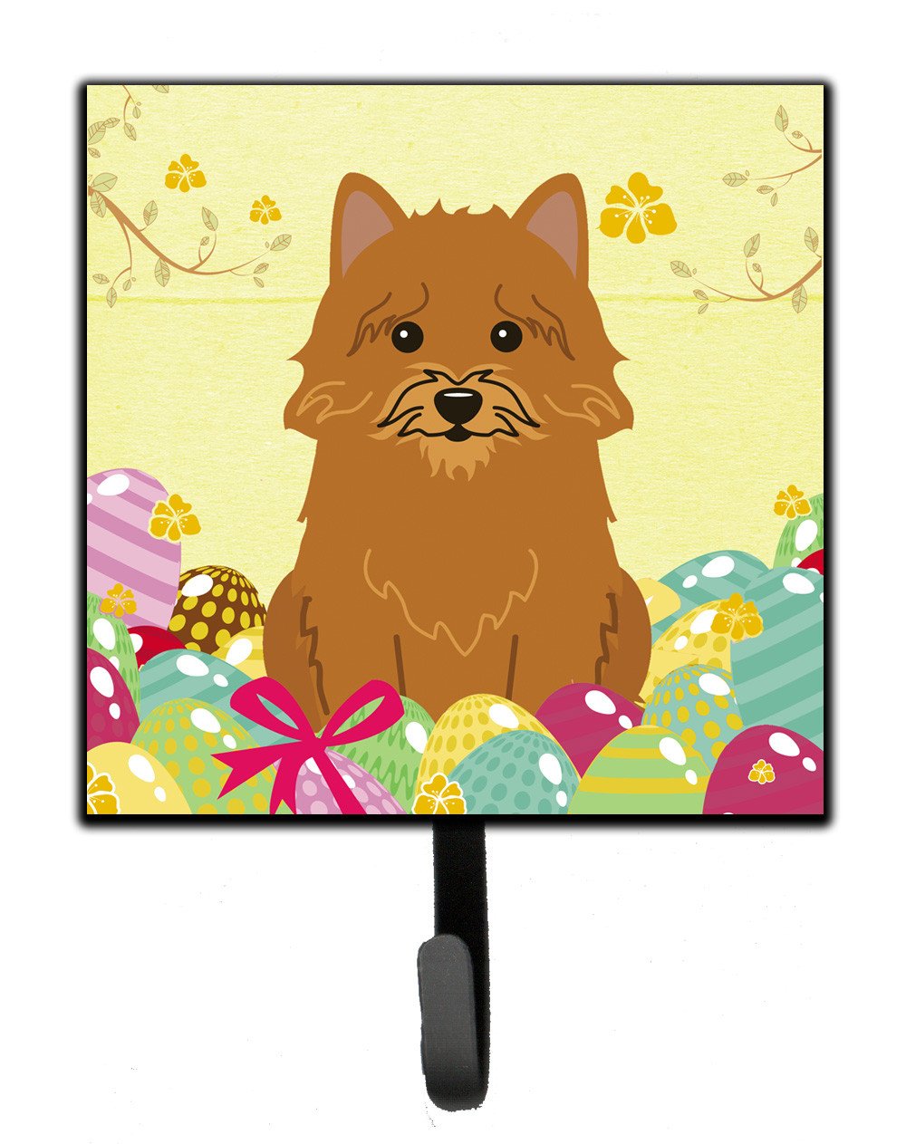 Easter Eggs Norwich Terrier Leash or Key Holder BB6020SH4 by Caroline's Treasures