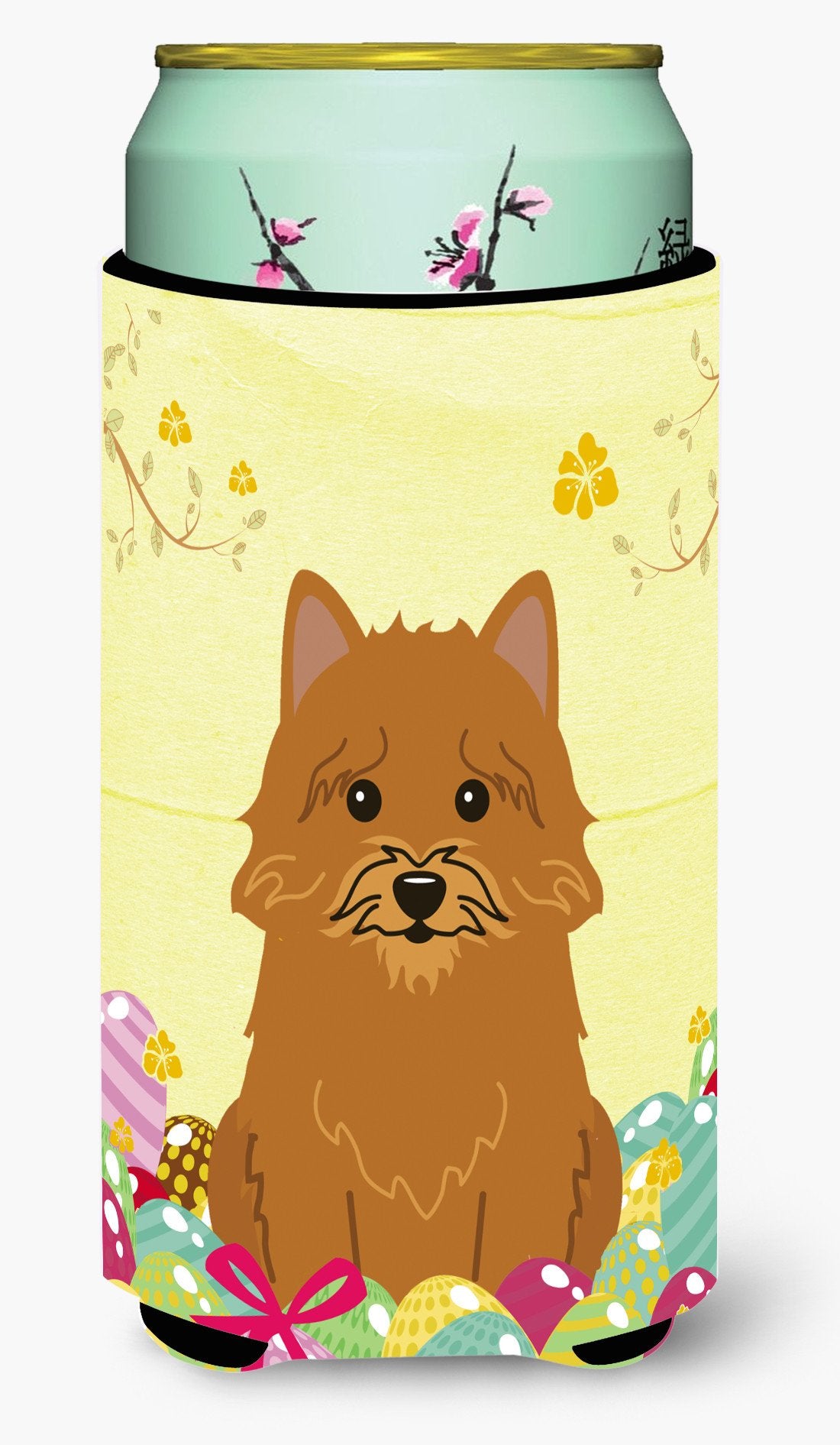 Easter Eggs Norwich Terrier Tall Boy Beverage Insulator Hugger BB6020TBC by Caroline's Treasures