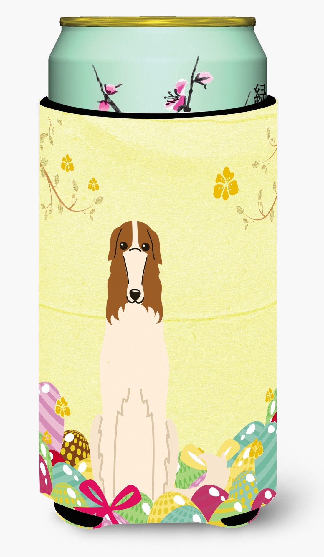 Easter Eggs Borzoi Tall Boy Beverage Insulator Hugger BB6023TBC by Caroline's Treasures