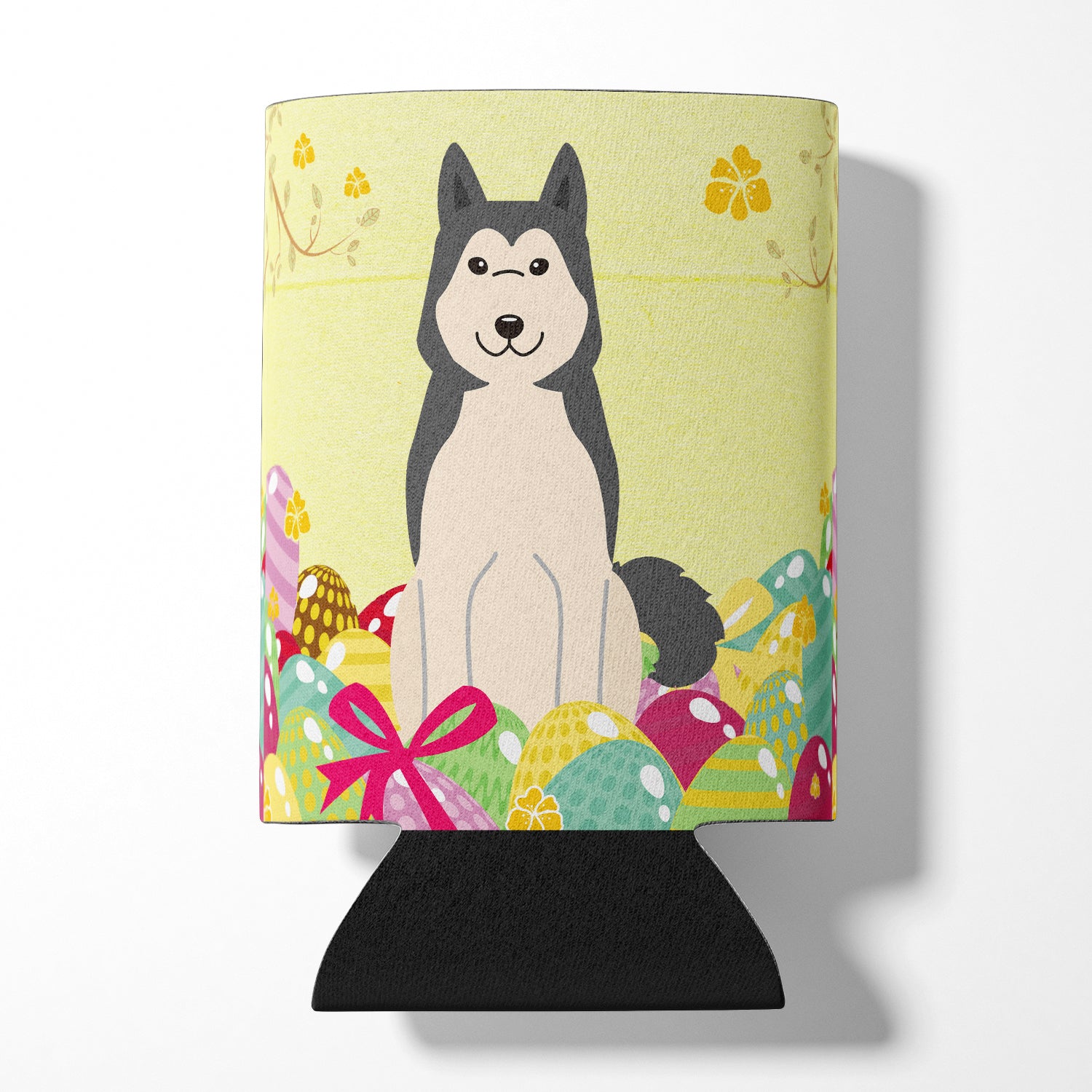 Easter Eggs West Siberian Laika Spitz Can or Bottle Hugger BB6025CC  the-store.com.