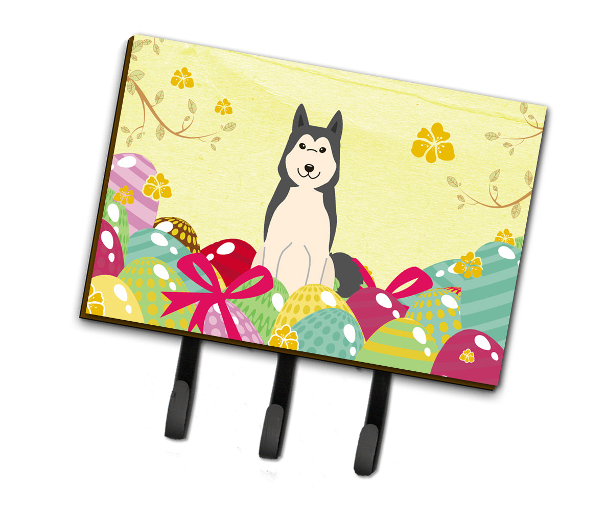 Easter Eggs West Siberian Laika Spitz Leash or Key Holder BB6025TH68  the-store.com.