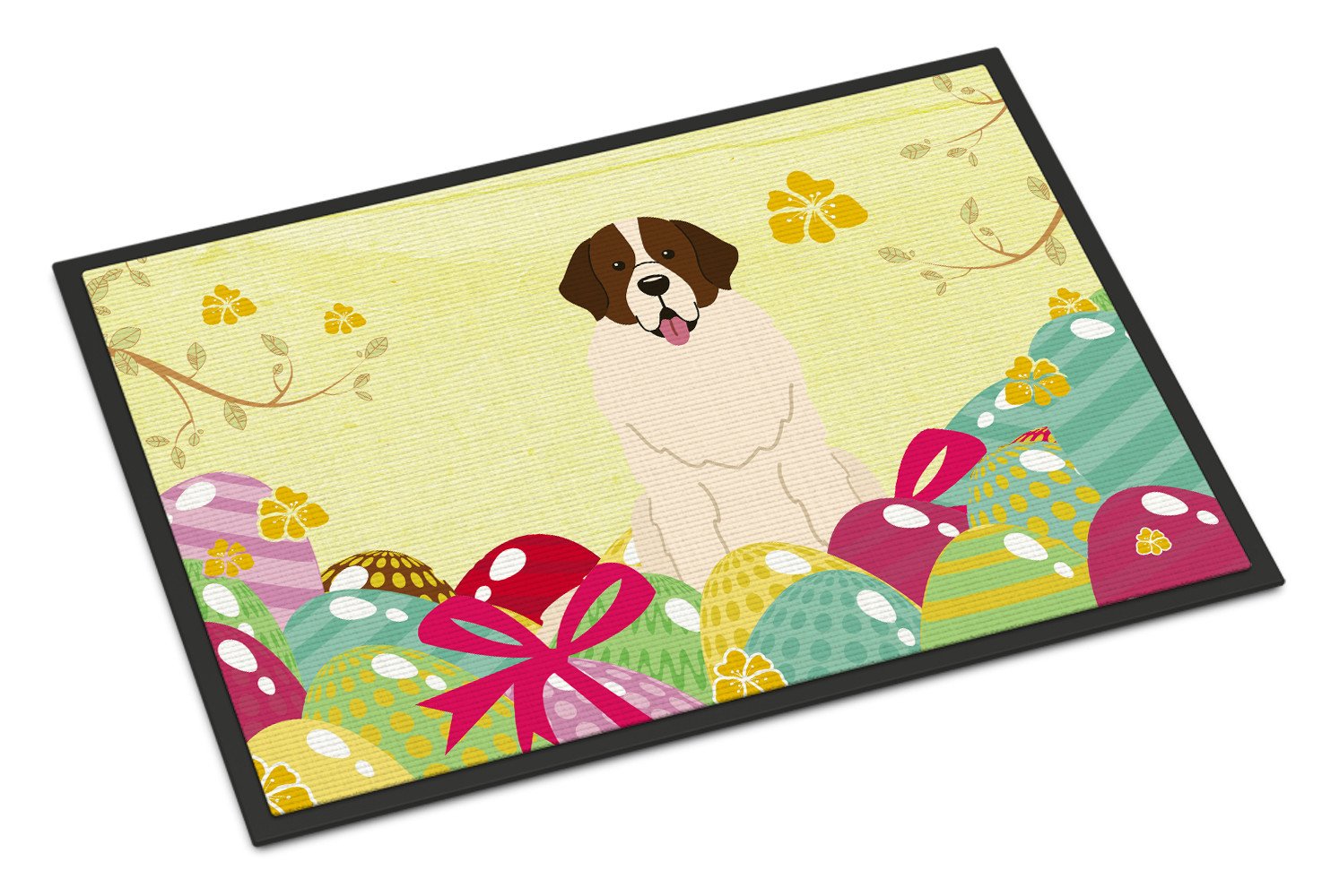 Easter Eggs Moscow Watchdog Indoor or Outdoor Mat 24x36 BB6027JMAT by Caroline's Treasures