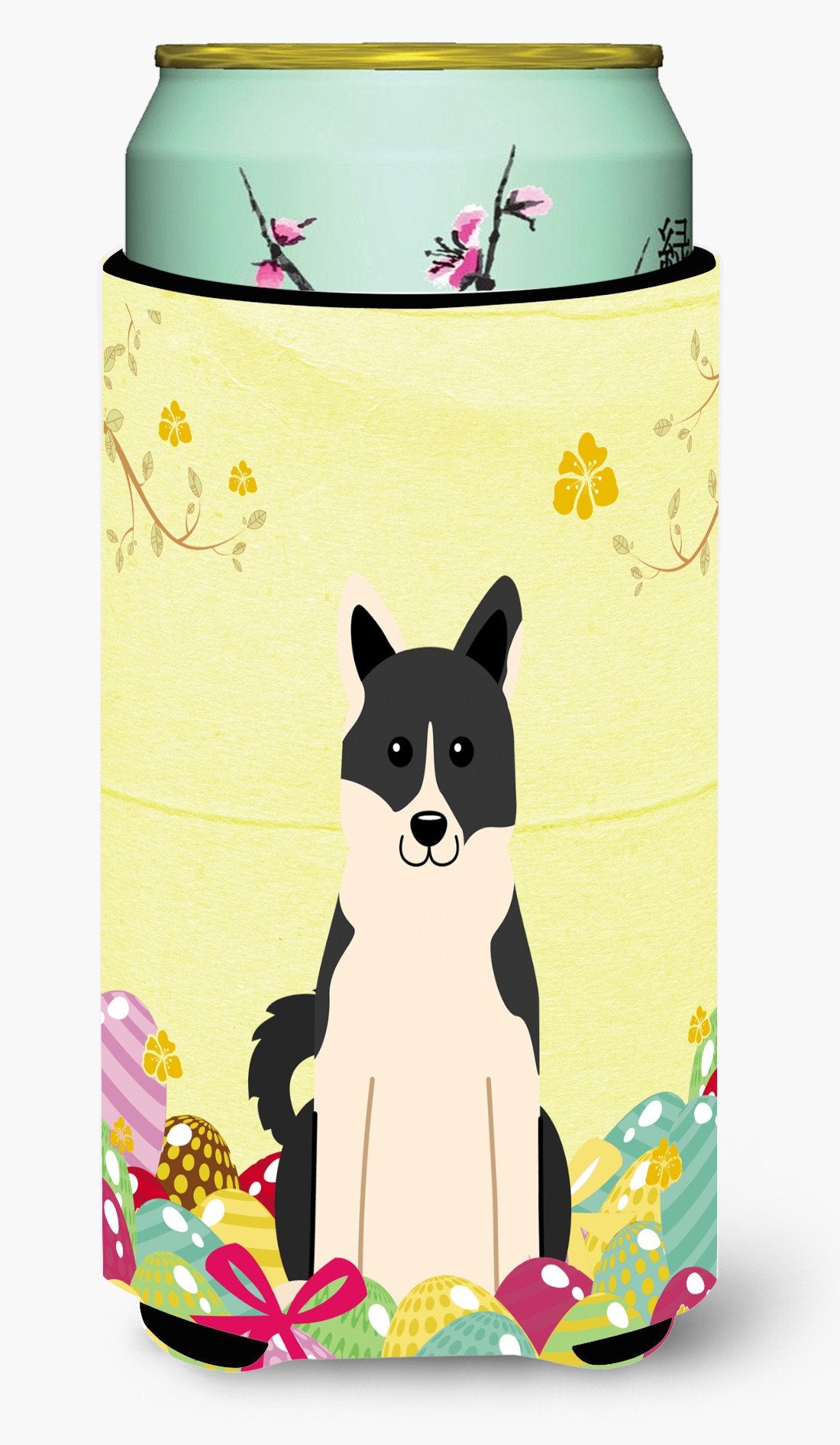 Easter Eggs Russo-European Laika Spitz Tall Boy Beverage Insulator Hugger BB6029TBC by Caroline's Treasures