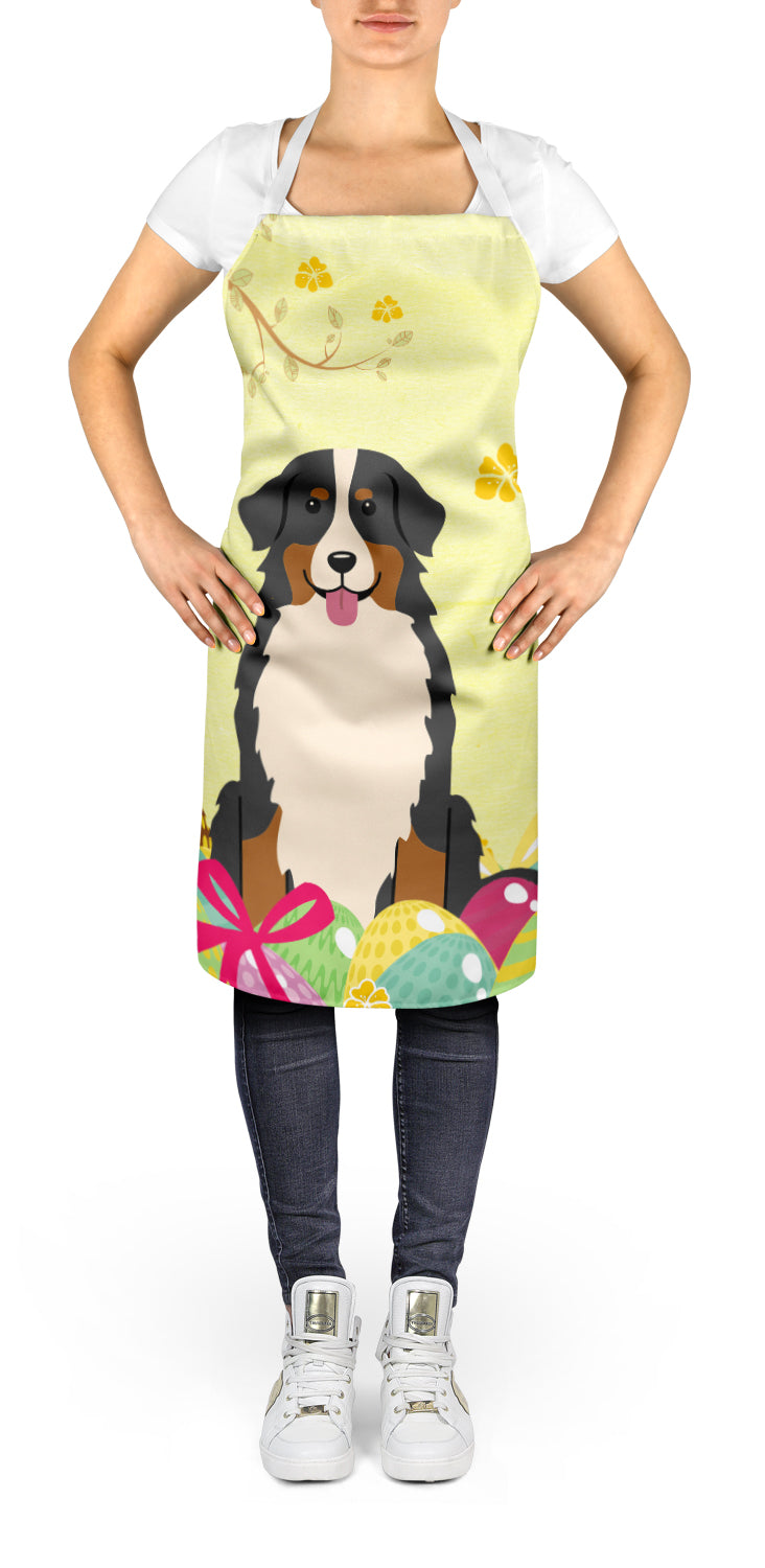 Easter Eggs Bernese Mountain Dog Apron BB6036APRON  the-store.com.