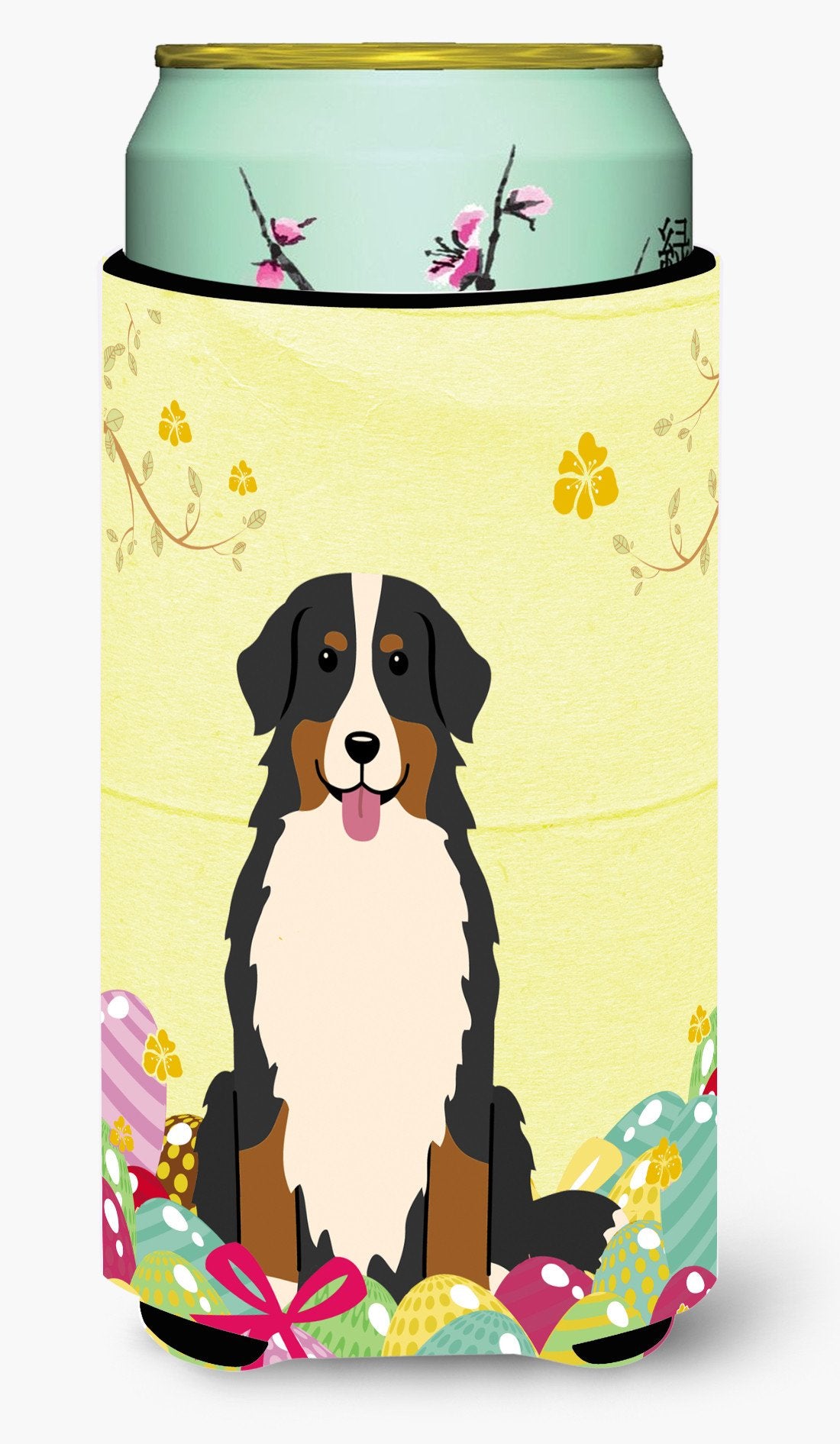 Easter Eggs Bernese Mountain Dog Tall Boy Beverage Insulator Hugger BB6036TBC by Caroline's Treasures