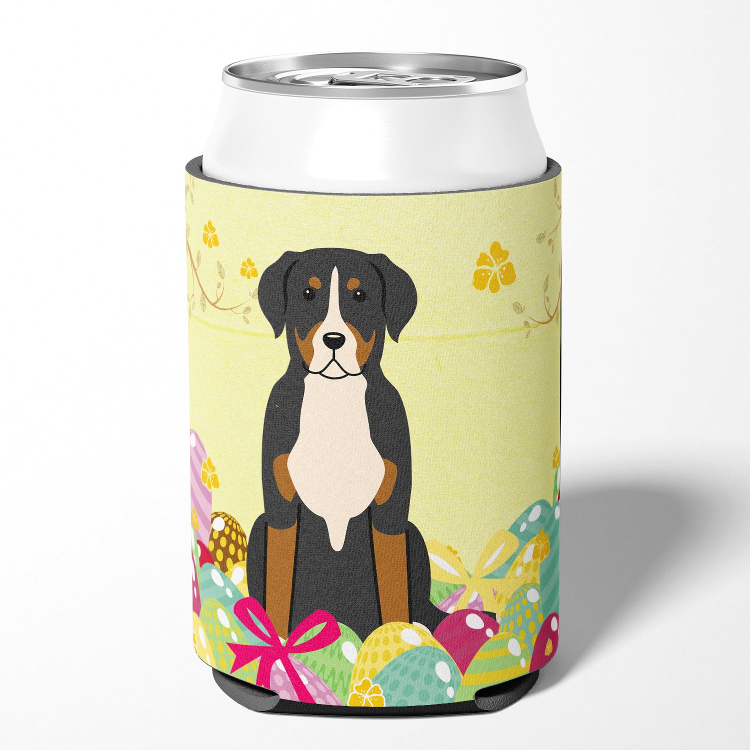 Easter Eggs Greater Swiss Mountain Dog Can or Bottle Hugger BB6037CC  the-store.com.