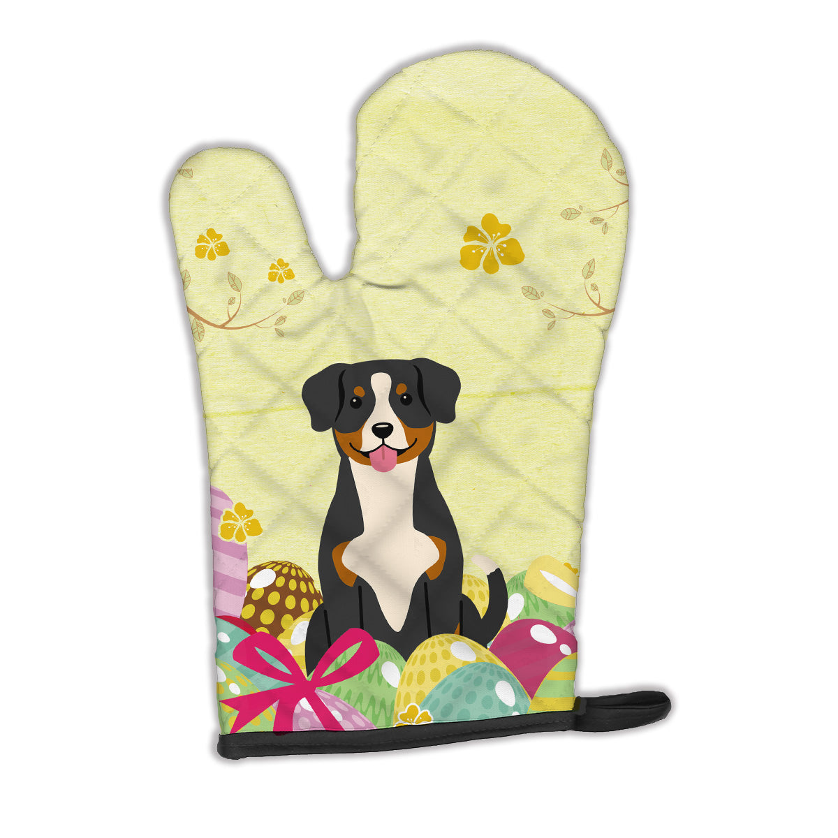 Easter Eggs Entlebucher Oven Mitt BB6038OVMT  the-store.com.