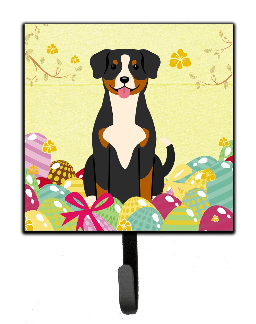 Easter Eggs Entlebucher Leash or Key Holder BB6038SH4 by Caroline's Treasures