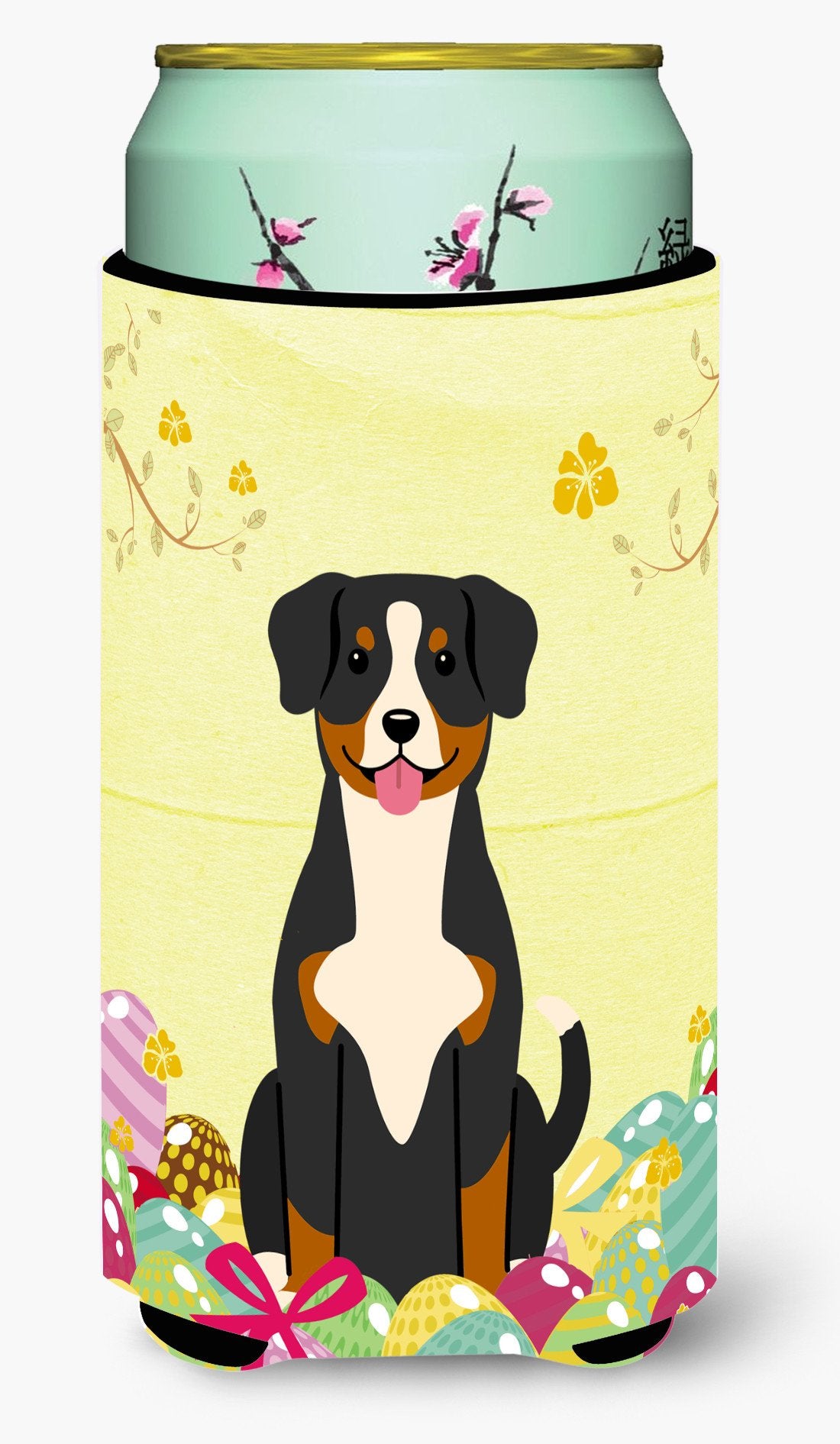 Easter Eggs Entlebucher Tall Boy Beverage Insulator Hugger BB6038TBC by Caroline's Treasures