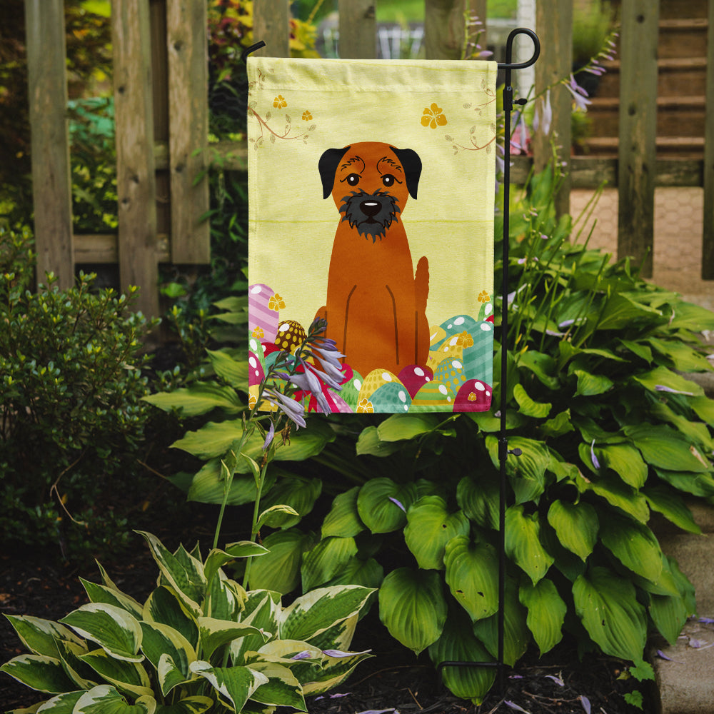 Easter Eggs Border Terrier Flag Garden Size BB6039GF  the-store.com.