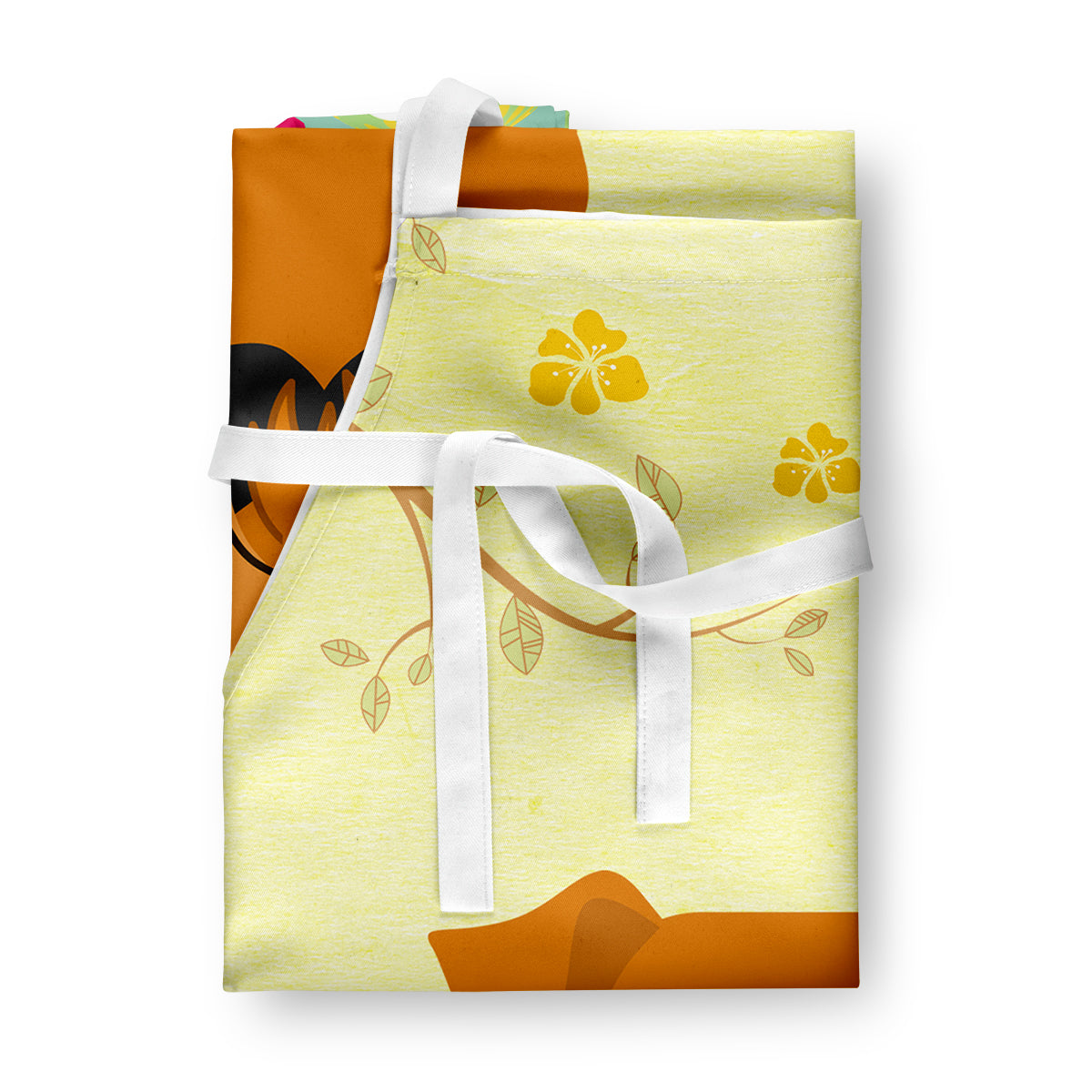 Easter Eggs Airedale Apron BB6041APRON  the-store.com.