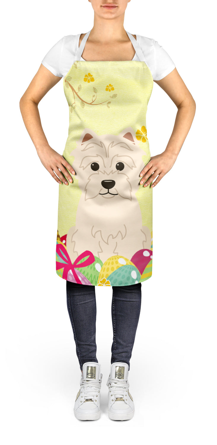 Easter Eggs Westie Apron BB6042APRON  the-store.com.