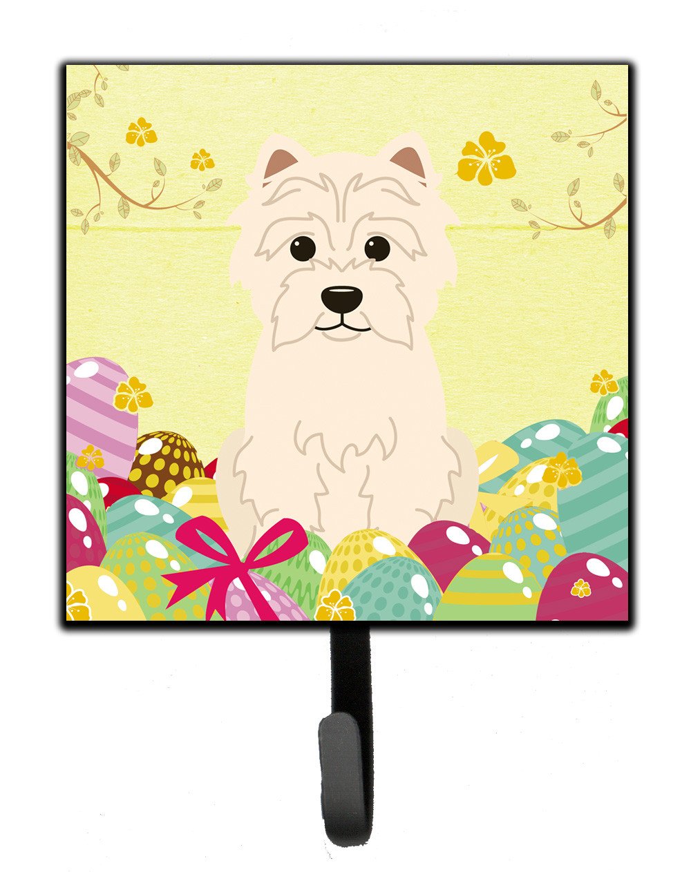 Easter Eggs Westie Leash or Key Holder BB6042SH4 by Caroline's Treasures