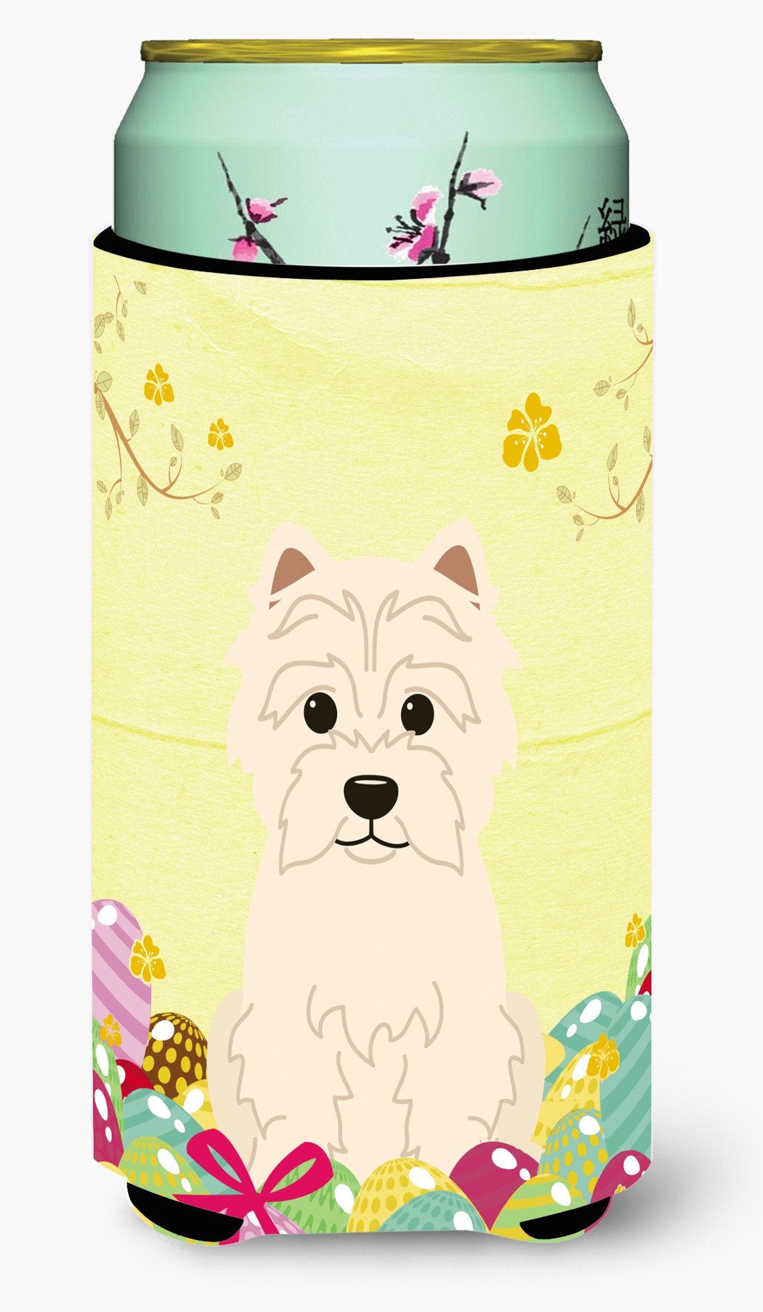 Easter Eggs Westie Tall Boy Beverage Insulator Hugger BB6042TBC by Caroline&#39;s Treasures