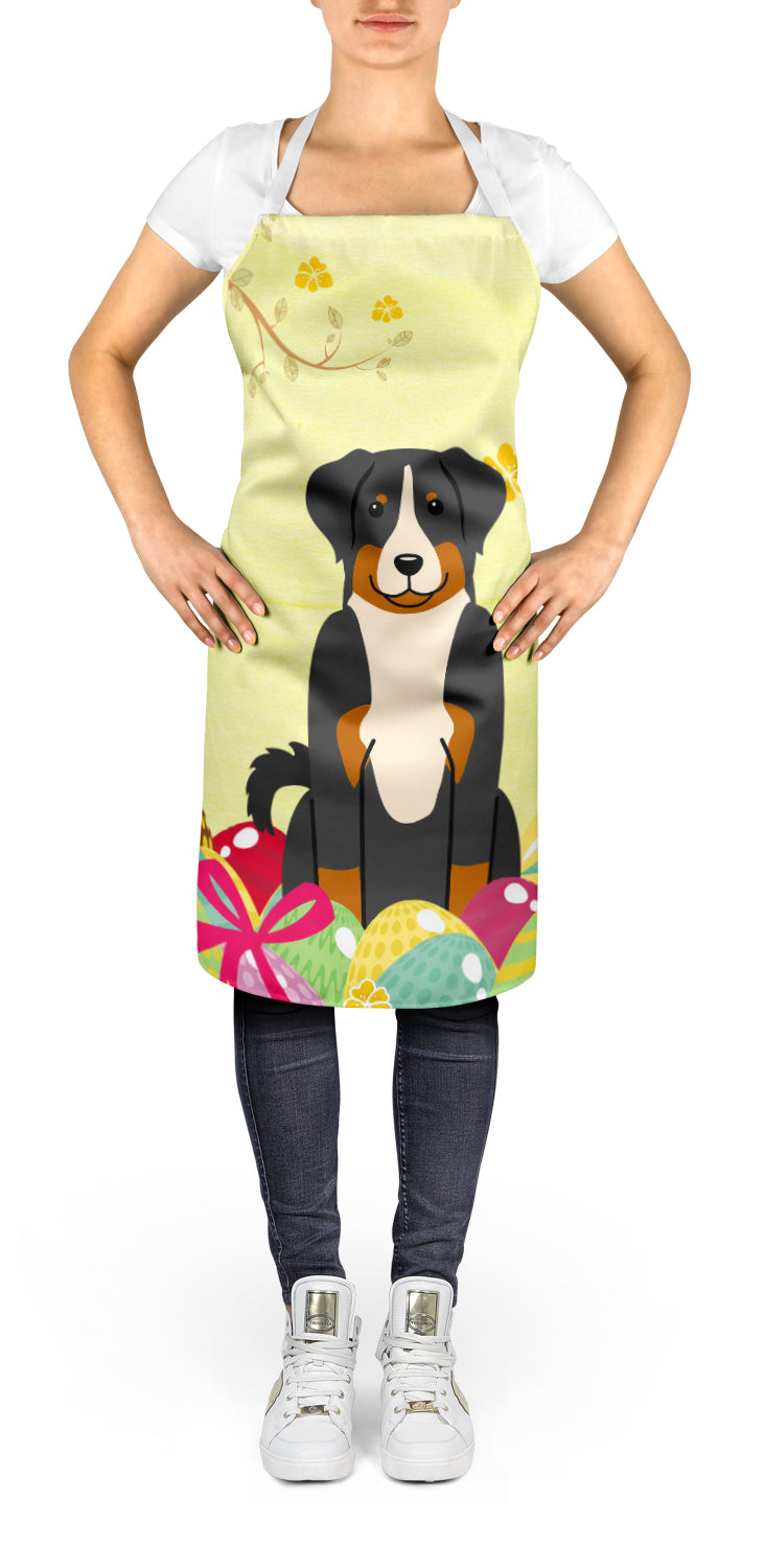 Easter Eggs Appenzeller Sennenhund Apron BB6043APRON  the-store.com.