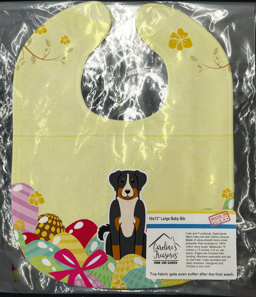 Easter Eggs Appenzeller Sennenhund Baby Bib BB6043BIB - the-store.com