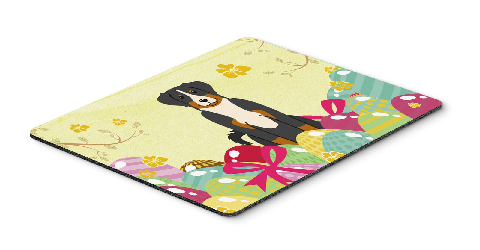 Easter Eggs Appenzeller Sennenhund Mouse Pad, Hot Pad or Trivet BB6043MP by Caroline's Treasures