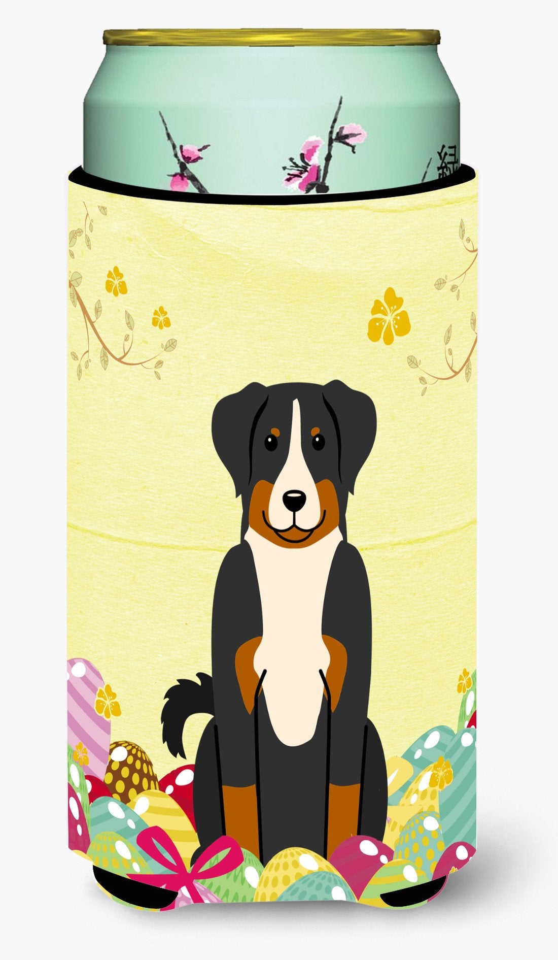 Easter Eggs Appenzeller Sennenhund Tall Boy Beverage Insulator Hugger BB6043TBC by Caroline&#39;s Treasures