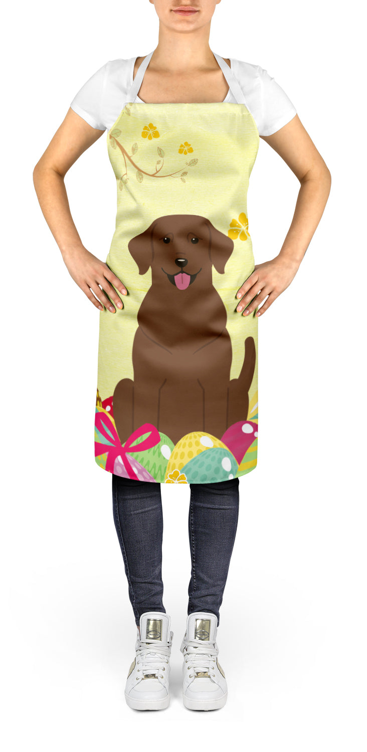 Easter Eggs Chocolate Labrador Apron BB6056APRON  the-store.com.