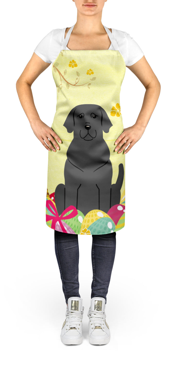 Easter Eggs Black Labrador Apron BB6057APRON  the-store.com.