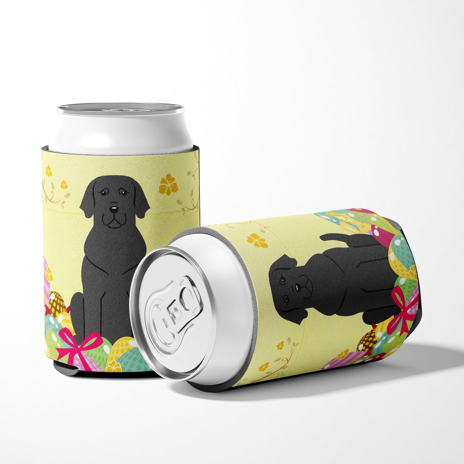 Easter Eggs Black Labrador Can or Bottle Hugger BB6057CC  the-store.com.