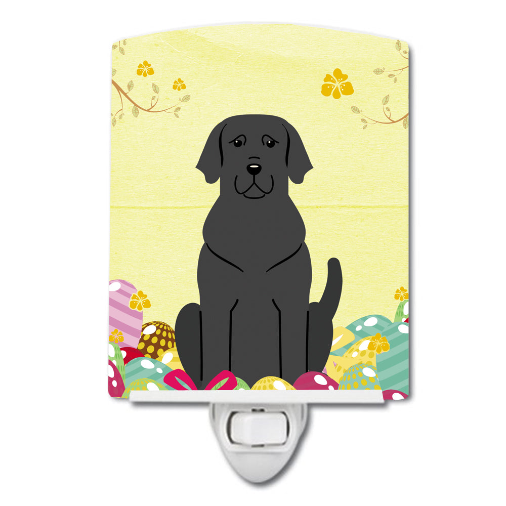 Easter Eggs Black Labrador Ceramic Night Light BB6057CNL - the-store.com