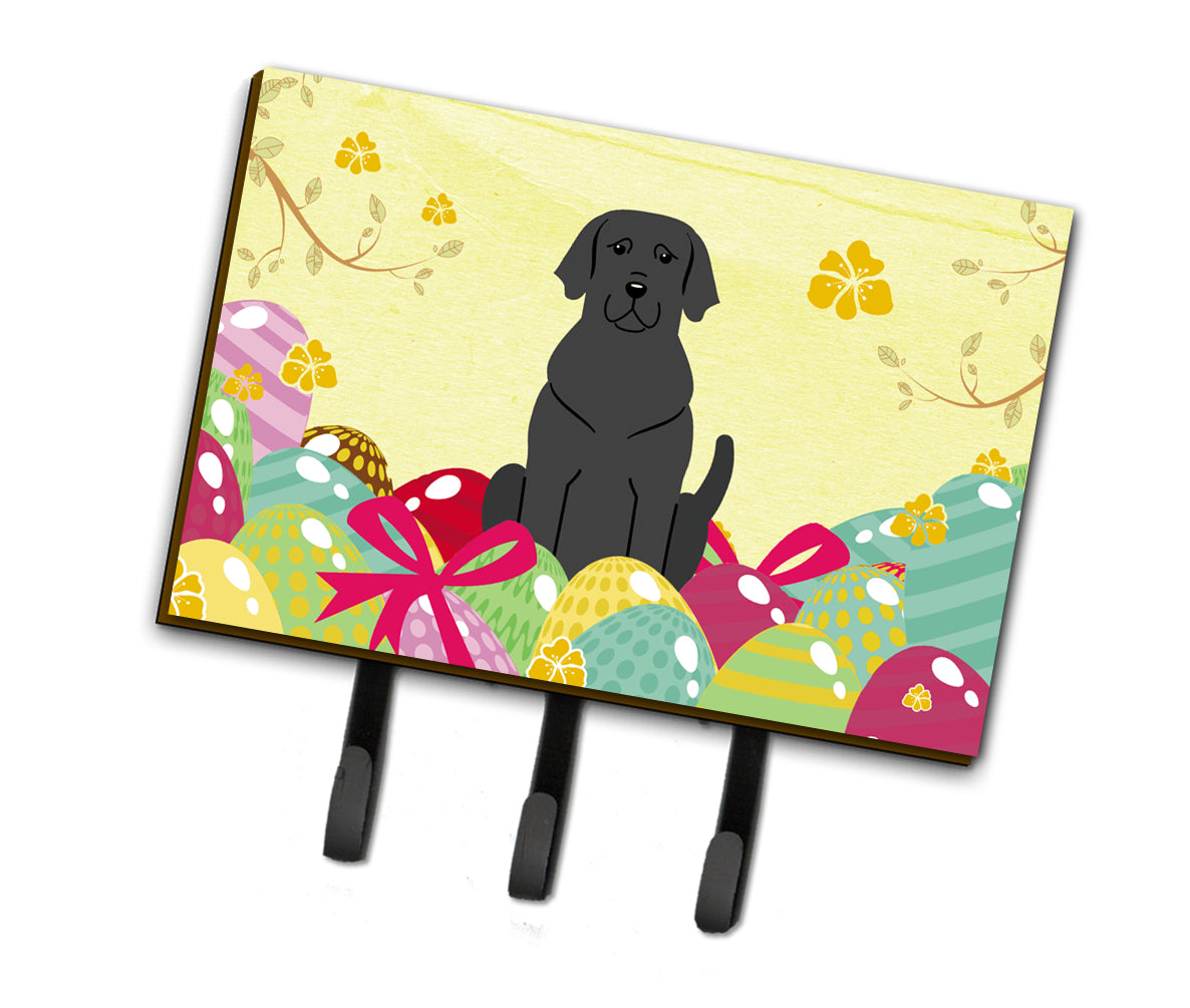 Easter Eggs Black Labrador Leash or Key Holder BB6057TH68  the-store.com.