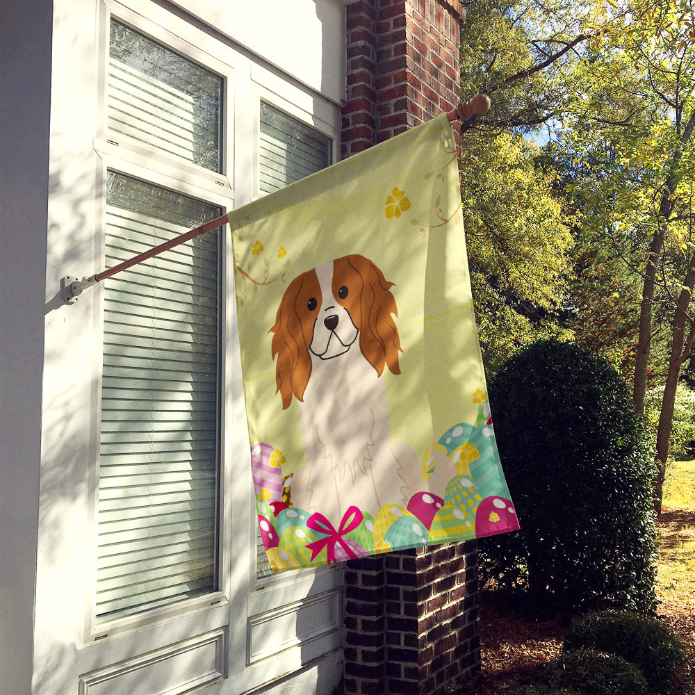 Easter Eggs Cavalier Spaniel Flag Canvas House Size BB6058CHF  the-store.com.