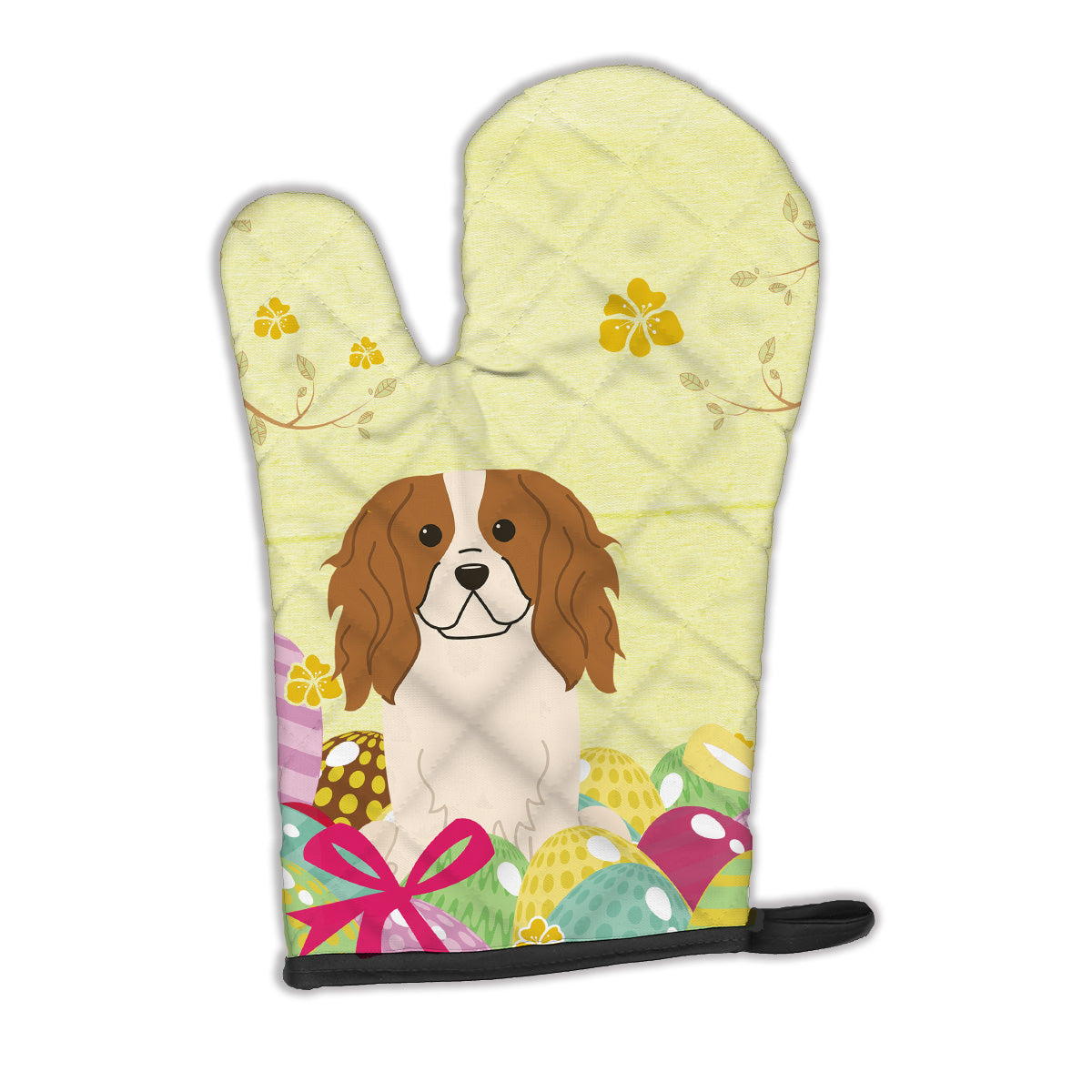 Easter Eggs Cavalier Spaniel Oven Mitt BB6058OVMT  the-store.com.