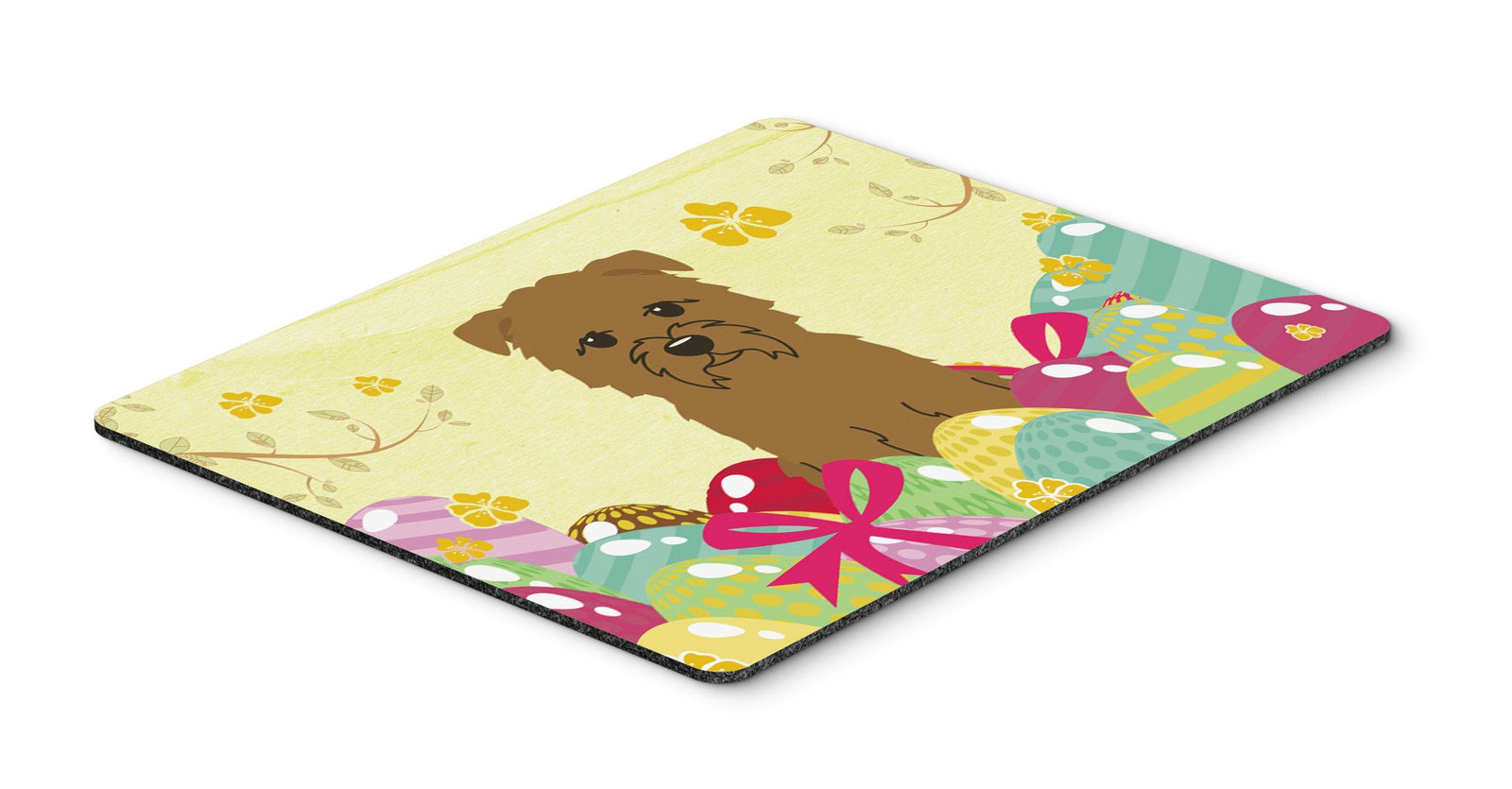 Easter Eggs Glen of Imal Tan Mouse Pad, Hot Pad or Trivet BB6060MP by Caroline's Treasures