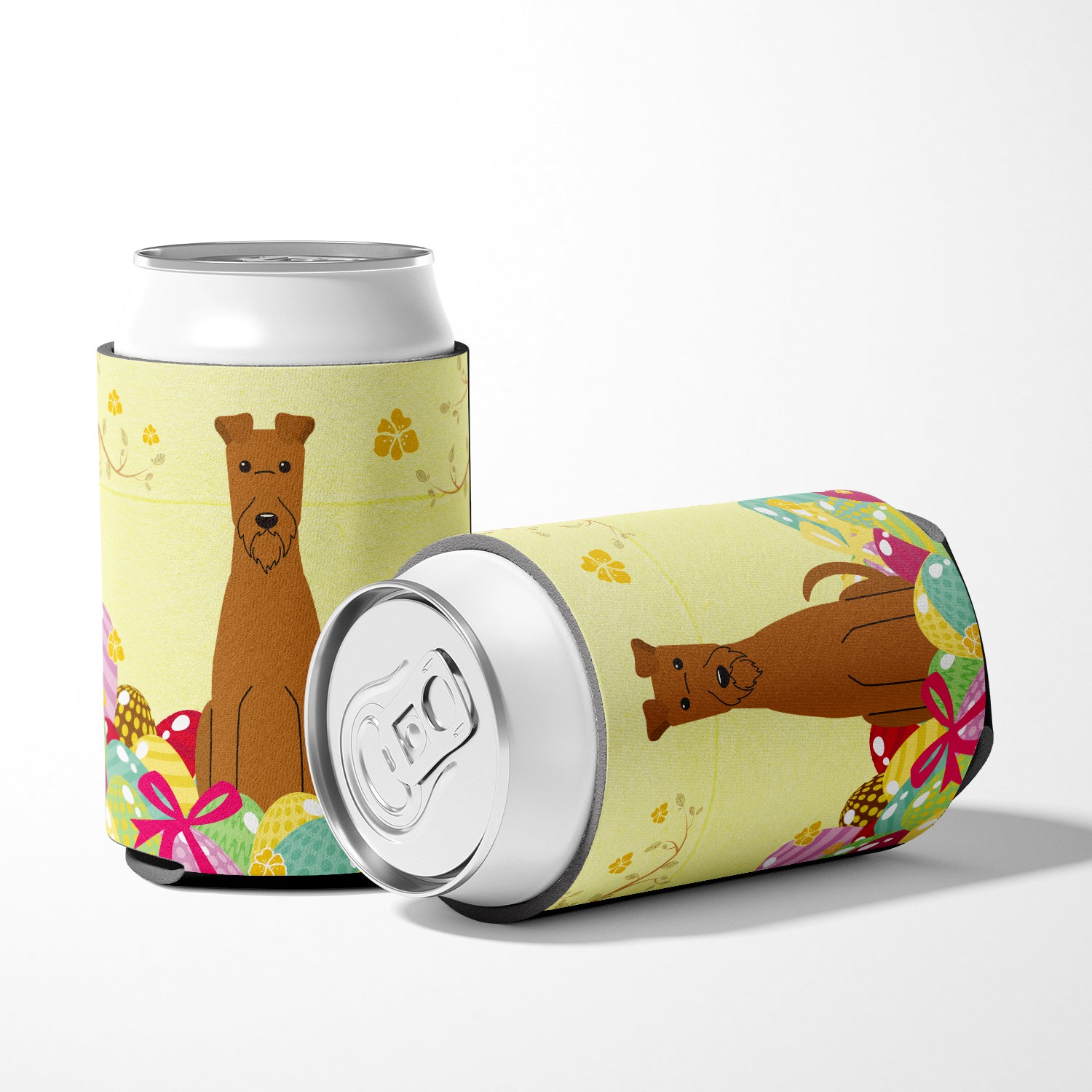 Easter Eggs Irish Terrier Can or Bottle Hugger BB6062CC  the-store.com.