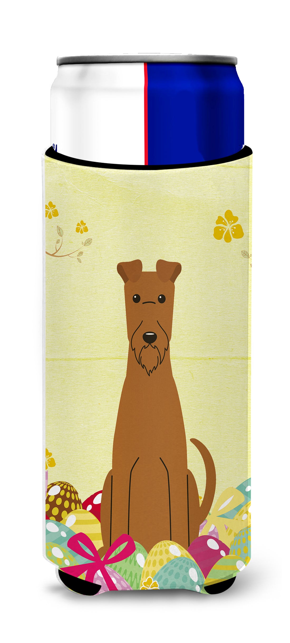 Easter Eggs Irish Terrier  Ultra Hugger for slim cans BB6062MUK  the-store.com.