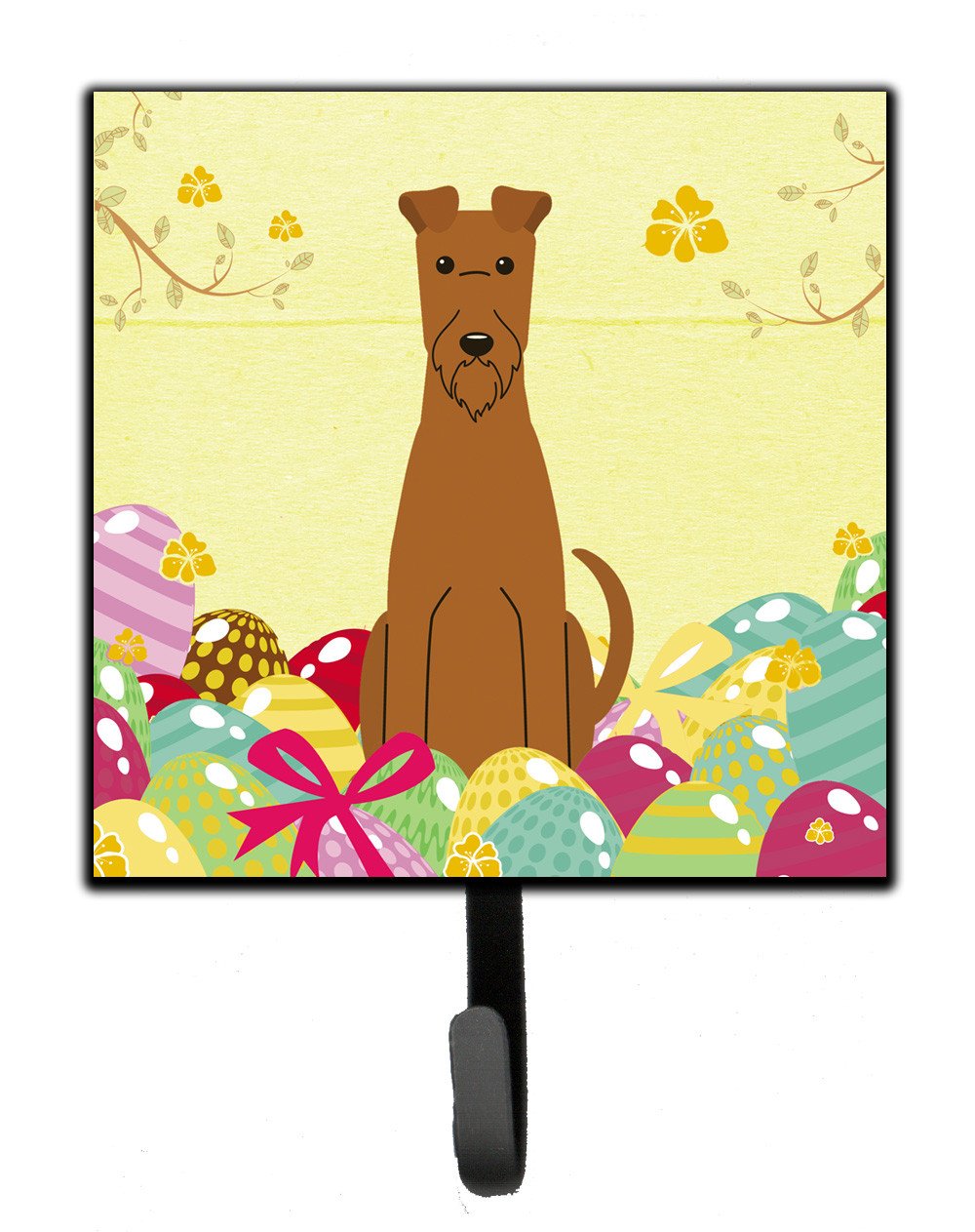 Easter Eggs Irish Terrier Leash or Key Holder BB6062SH4 by Caroline's Treasures