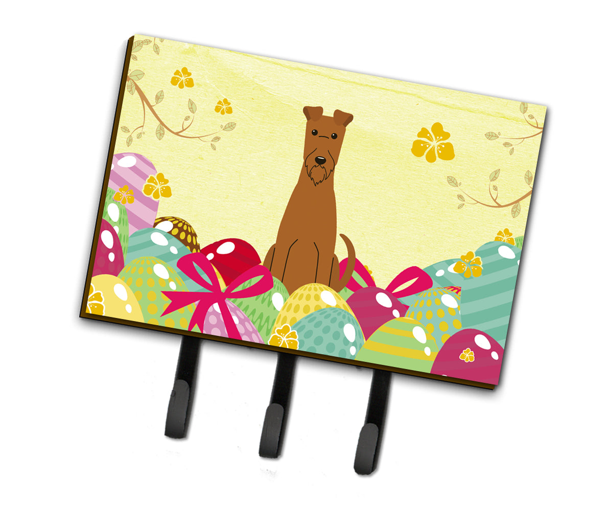 Easter Eggs Irish Terrier Leash or Key Holder BB6062TH68  the-store.com.