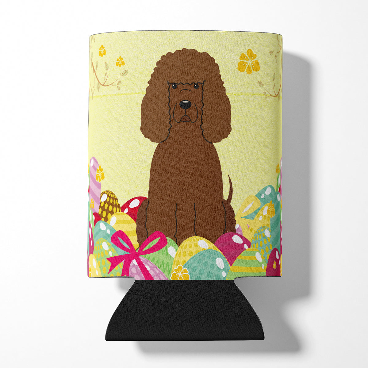 Easter Eggs Irish Water Spaniel Can or Bottle Hugger BB6063CC  the-store.com.