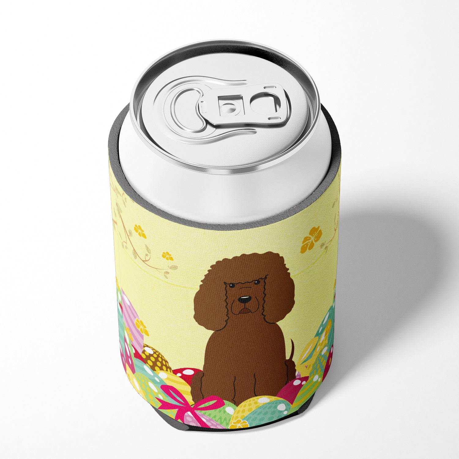 Easter Eggs Irish Water Spaniel Can or Bottle Hugger BB6063CC  the-store.com.