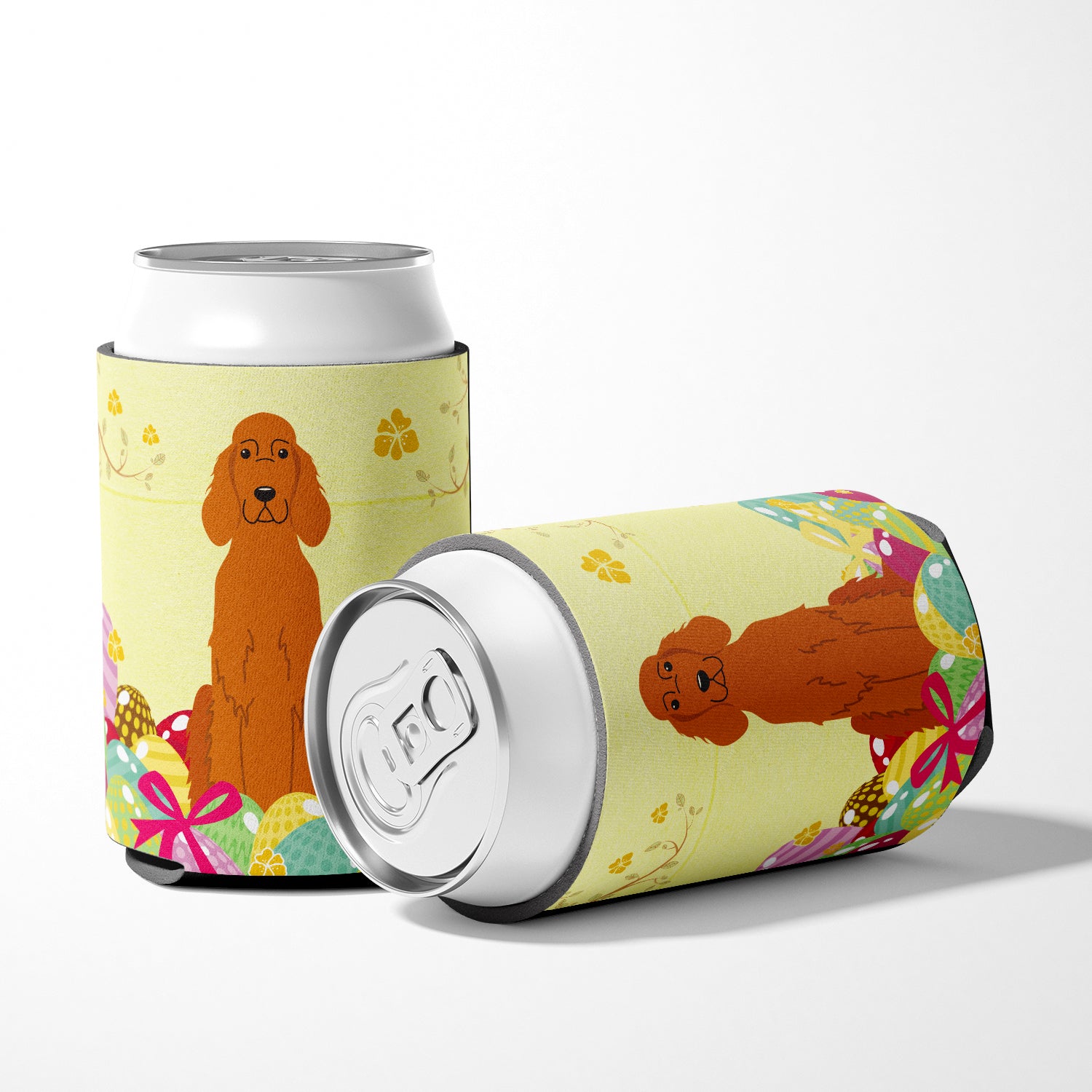 Easter Eggs Irish Setter Can or Bottle Hugger BB6064CC  the-store.com.