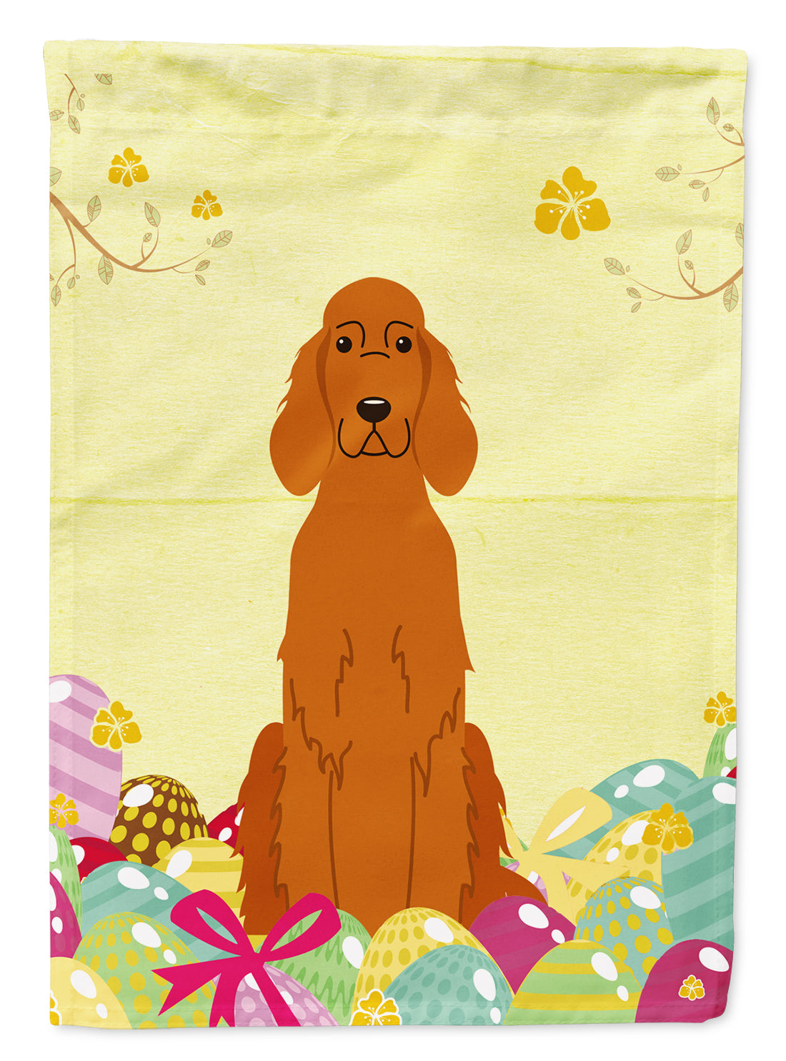 Easter Eggs Irish Setter Flag Garden Size BB6064GF  the-store.com.