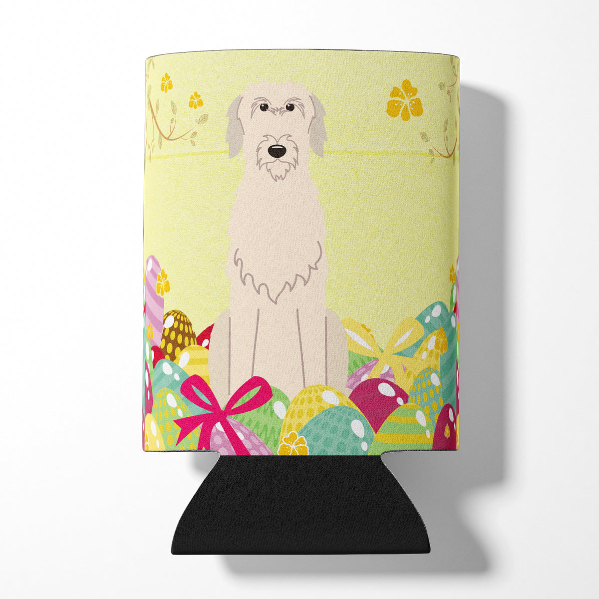 Easter Eggs Irish Wolfhound Can or Bottle Hugger BB6065CC  the-store.com.