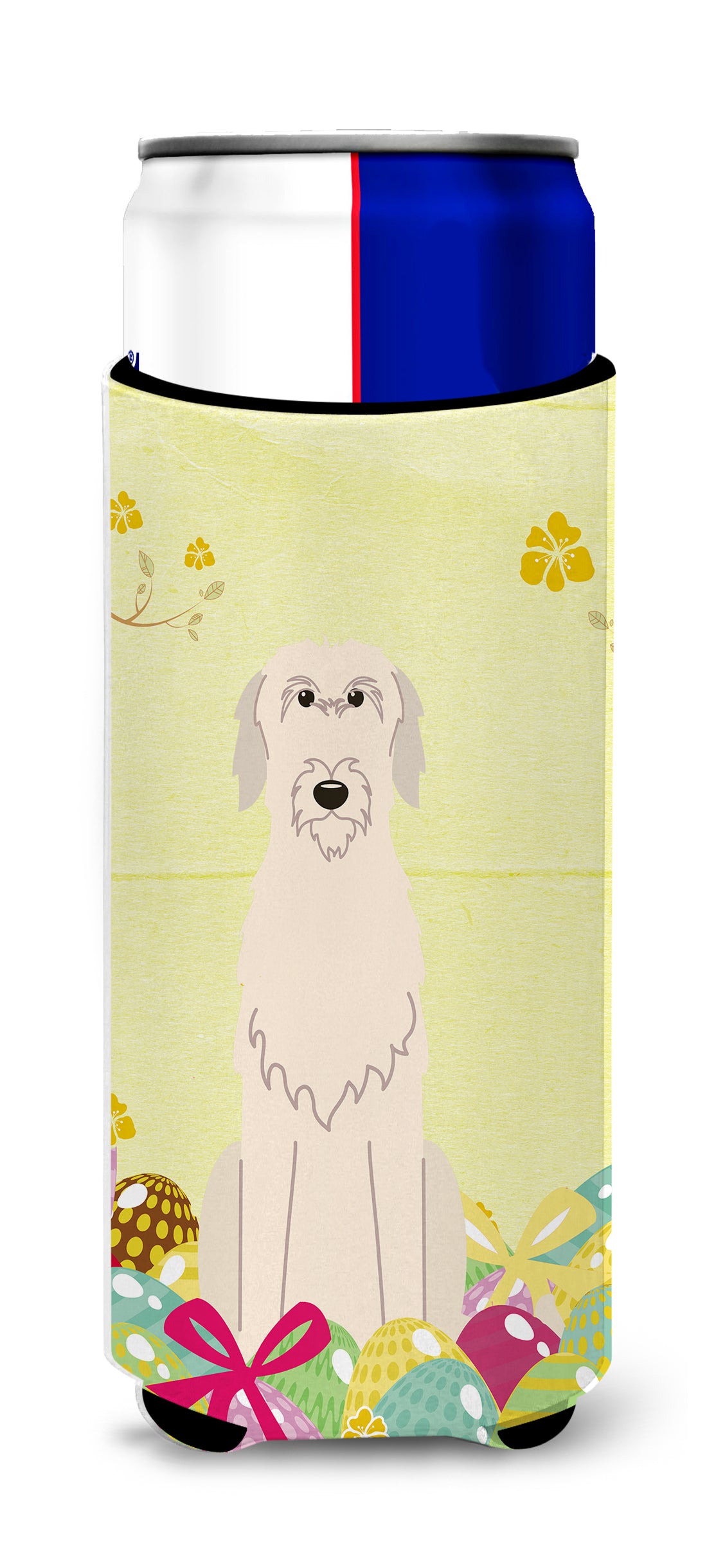 Easter Eggs Irish Wolfhound  Ultra Hugger for slim cans BB6065MUK  the-store.com.