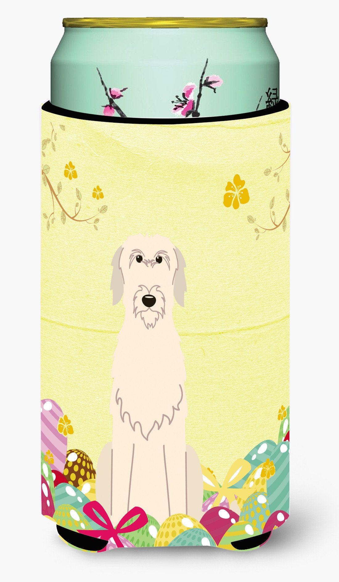 Easter Eggs Irish Wolfhound Tall Boy Beverage Insulator Hugger BB6065TBC by Caroline&#39;s Treasures