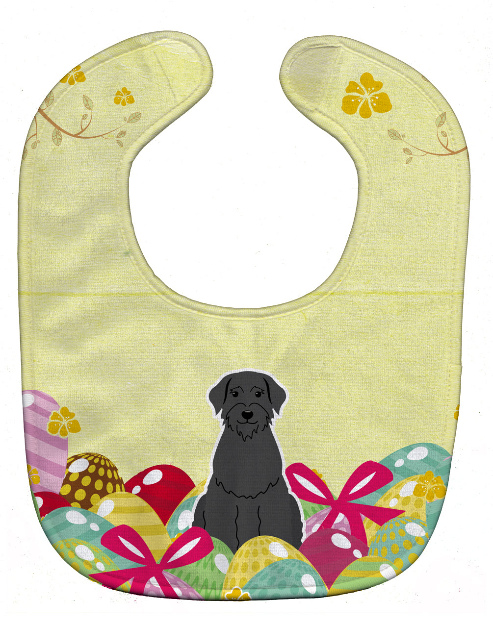 Easter Eggs Giant Schnauzer Baby Bib BB6066BIB - the-store.com