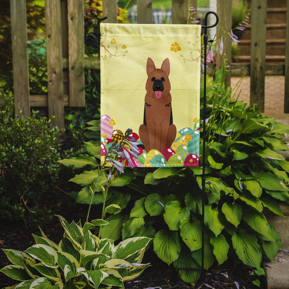 Easter Eggs German Shepherd Flag Garden Size BB6067GF  the-store.com.