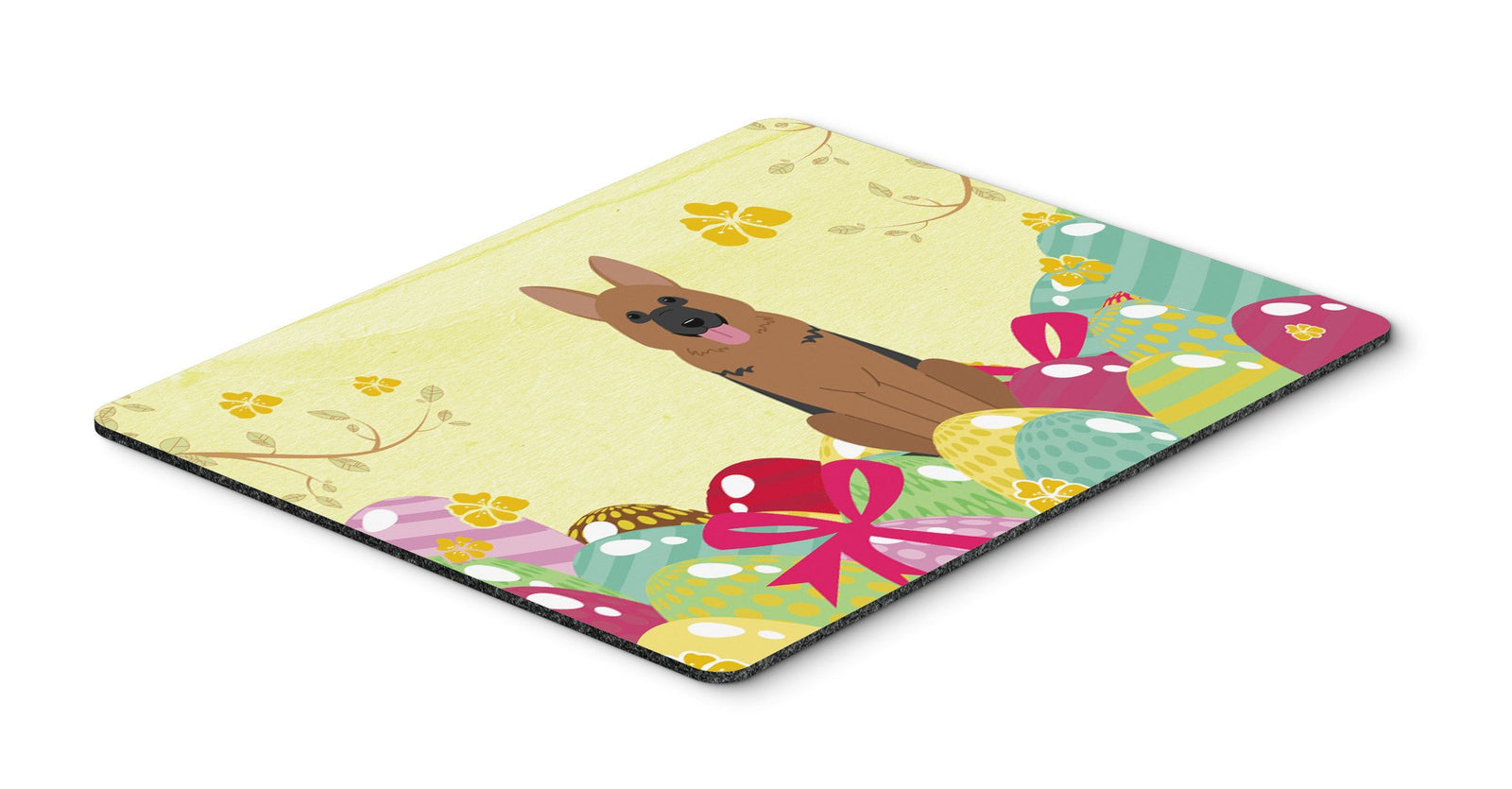 Easter Eggs German Shepherd Mouse Pad, Hot Pad or Trivet BB6067MP by Caroline's Treasures